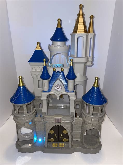 Disney World Cinderella Castle Playset Fireworks Sounds Parks Excellent