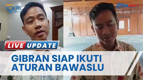 Gibran Dipastikan Langgar Aturan Soal Videonya Ajak Pilih Ganjar Saya