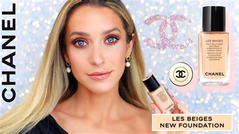 New Chanel Les Beiges Healthy Glow Hydration And Longwear Foundation