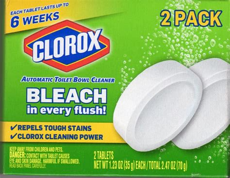 Clorox Automatic Toilet Bowl Cleaner Tablets 2 Pack Health And Personal Care