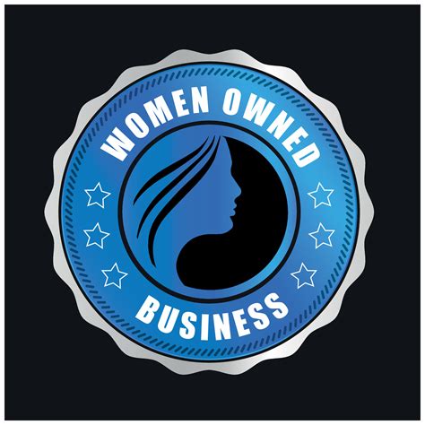 Women Owned Logo Women Owned Vector Logo Design Women Owned Business