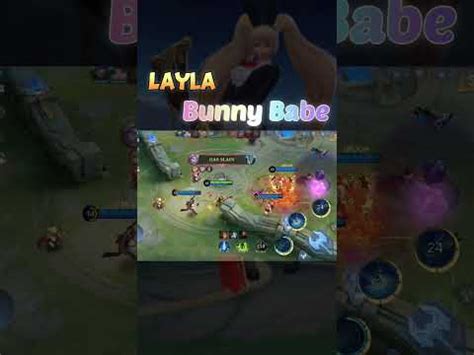 Layla Bunny Babe Skin MLBB YouTube