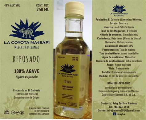 Figura 4 Etiquetado Y Envasado Delmezcal Artesanal De La Comunidad