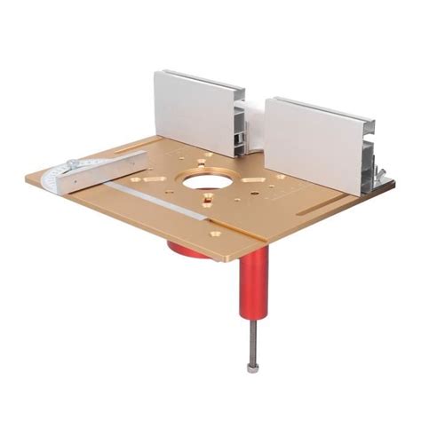 VBESTLIFE Plaque D Insertion De Levage De Travail Du Bois Table