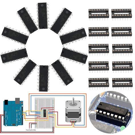 Buy Youmile Pcs L D Dip Stepper Motor Drivers Controller Four