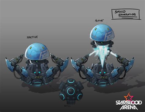 ArtStation - Shield Generator: Invaders Mode, Dan Glasl | Science ...