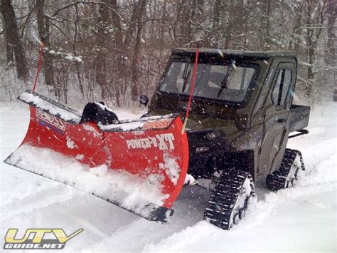 Polaris Ranger Hd With Boss Plow And Tracks Polaris Ranger Ranger