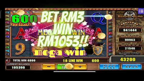 Mega888 918kiss Treasure Island Memang Mantap Menang 38100 Dengan