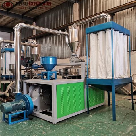 500kg H High Speed Rotor Chamber Pvc Pulverizer Machine