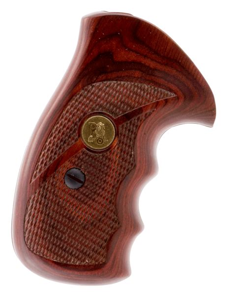 Pachmayr Renegade Grip Checkered Rosewood Laminate With Finger