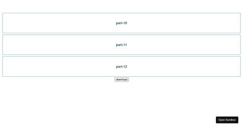 Flex Part Row Draggable Codesandbox