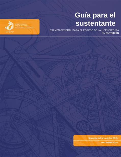 Pdf Gu A Para El Sustentante Registro A Egelegelsc Dgaeuv Guias