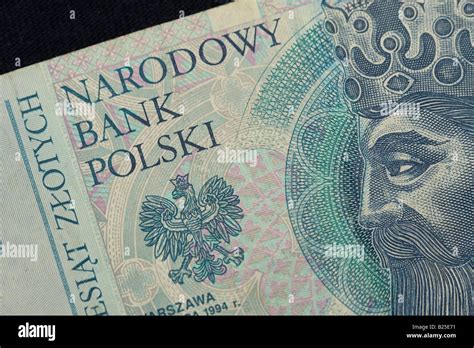 Poland Polish 50 Zloty Money Currency Banknote Note Stock Photo Alamy