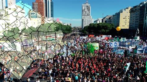 El Mapa Con Los Cortes Por La Marcha De La Cgt La Cta Y Las