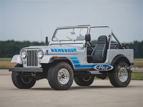 1984 Jeep Cj7 Renegade The Elkhart Collection Rm Sotheby S