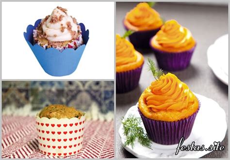 Cupcake Salgado Receitas Maravilhosas Super F Ceis De Fazer