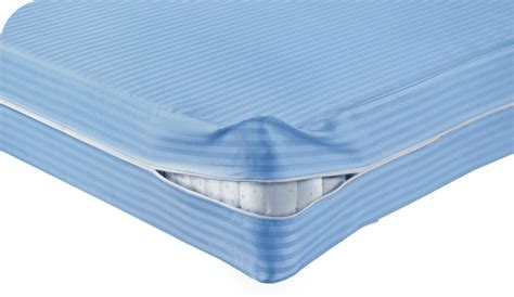 Blue Stripe Mattress Zip Cover Bed Sheets And Pillowcases Pakistan