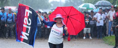 Bajo Lluvia Centenares De Sandinistas Conmemoran Gesta Heroica De La