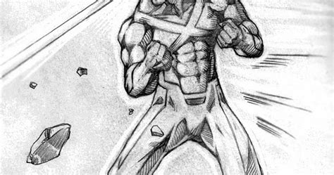 Dennis M. Sweatt Comic Book Creations and Design!: X-Men Cyclops Pencil Drawing