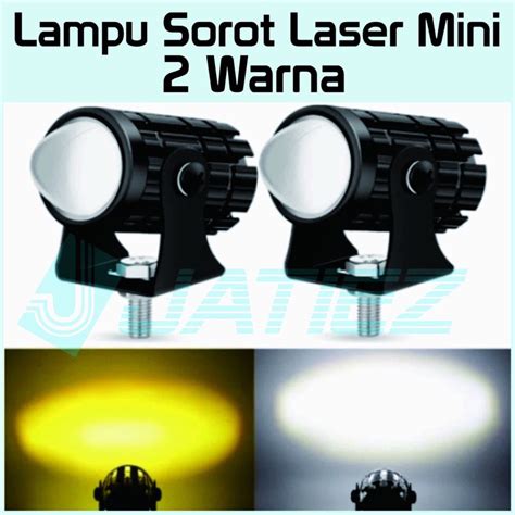 Jual Lampu Tembak Laser Led Mini Warna Lampu Tembak Sorot Foglamp