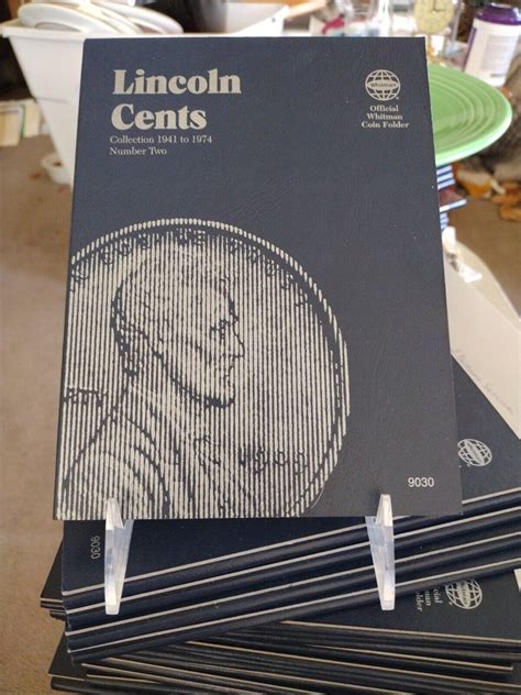 Lincoln Cents Coin Holder Folder Album 1941 1974 Whitman Penny Cent