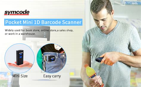 Kabelloser Bluetooth Barcode Scanner Symcode In Tragbarer Mini