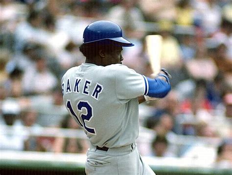 Dusty Baker 1981 Los Angeles Dodgers Cooperstown Away Throwback MLB ...