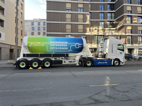 Auf Dem Weg Zu Netto Null Holcim Schweiz Und Hugelshofer Logistik AG