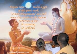 Gifting Srimad Bhagavatam | Spiritual Quotes By ISKCON Desire Tree