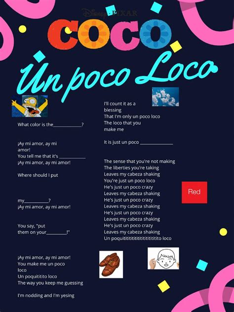 Un Poco Loco Interactive Worksheet Live Worksheets