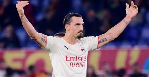 Ibrahimovic Hits Landmark To Inspire Milan To Win At Roma Reuters