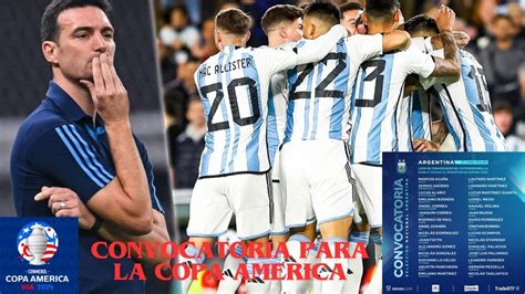 CONVOCATORIA DE LA SELECCION ARGENTINA PARA LOS AMISTOSOS DE JUNIO Y