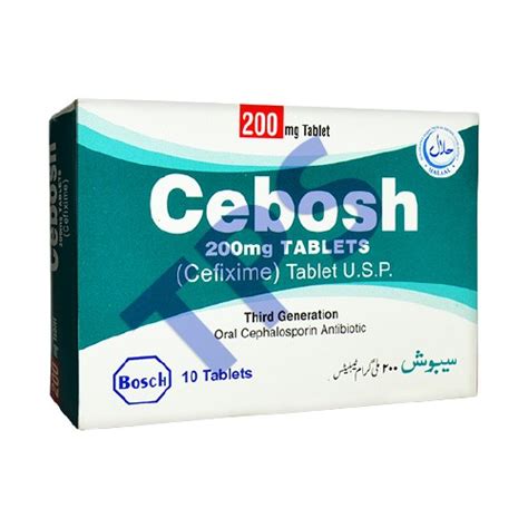 Cebosh Tablets 200mg The Pharmacy Services