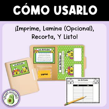 Spanish Definite Articles Los Artículos Definidos Center Worksheets