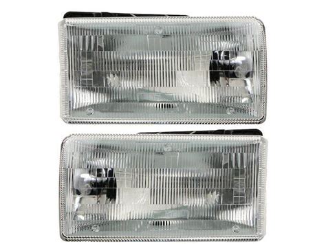 Diy Solutions 93jq89r Headlight Assembly Set Fits 1991 1996 Dodge Dakota Ebay