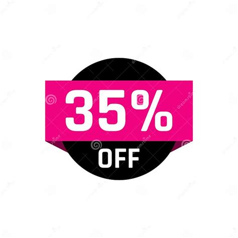 35 Off Sale 35 Percent Discount Marketing Promotional Poster Banner