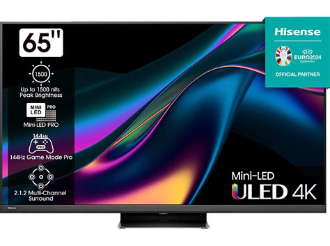 Hisense 65u8kq Mini Led Tv Flat 65 Zoll 164 Cm Uhd 4k Smart Tv