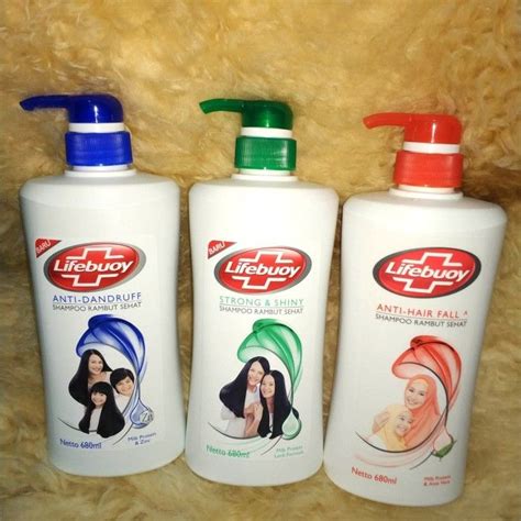 Shampoo Lifebuoy 680 Ml Shampoo Lifebuoy Anti Dandruff Anti Hair Fall Strong And Shiny