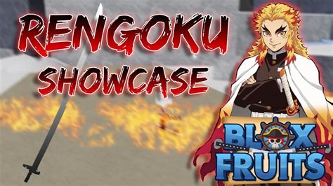 Showcase épé Rengoku Blox Fruit Youtube