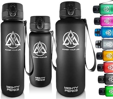 Mighty Peaks Borraccia Litri Per Acqua Con Chiusura Ermetica