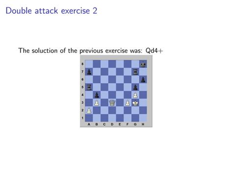 double attack chess tactic