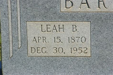 Leah Jemima Ballard Barker 1870 1952 Mémorial Find a Grave