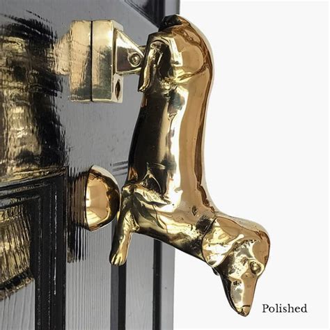 Dachshund Door Knocker New Design By Adams Mack