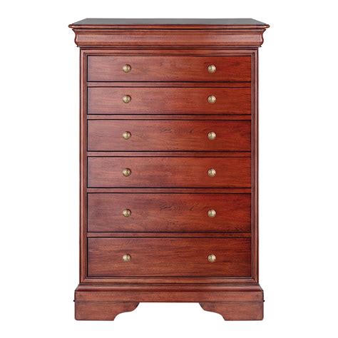 Antoinette Bedroom Tall 6 Drawer Chest Brandalley