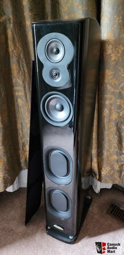 Polk Audio LSiM 705 Floor Standing Speakers Mint Condition Midnight