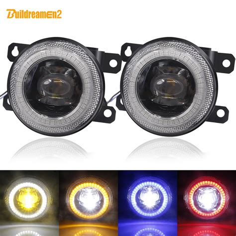 Angel Eye Luz Led Antiniebla Para Coche L Mpara Drl Lm W V