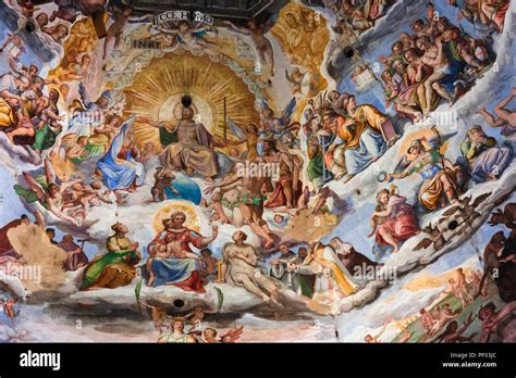 Affresco Della Cupola Del Giudizio Universale Immagini E Fotografie