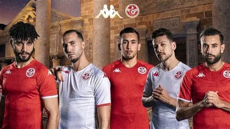 Maillot d équipe national Tunisie de football blanc 2022 Ayshek