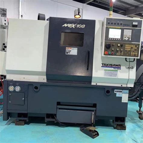 Used TAKISAWA NEX 108 CNC Lathe For Sale VIGERT