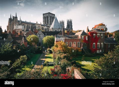 York Minster and Grays Court Hotel Stock Photo - Alamy